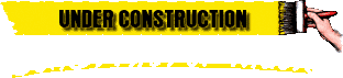 a horizontal yellow line of paint from a wide brush, located on the right side of the image. "Under Construction" is written in black over the paint. Underneath, in thin white cursive text is "Constructor Index" with a yellow underline